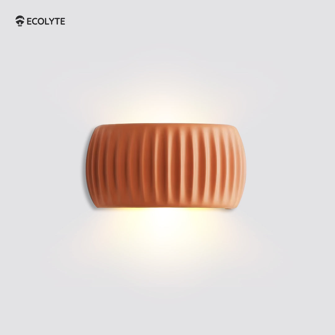 ECOLYTE French Beige Resin Wall Lamp