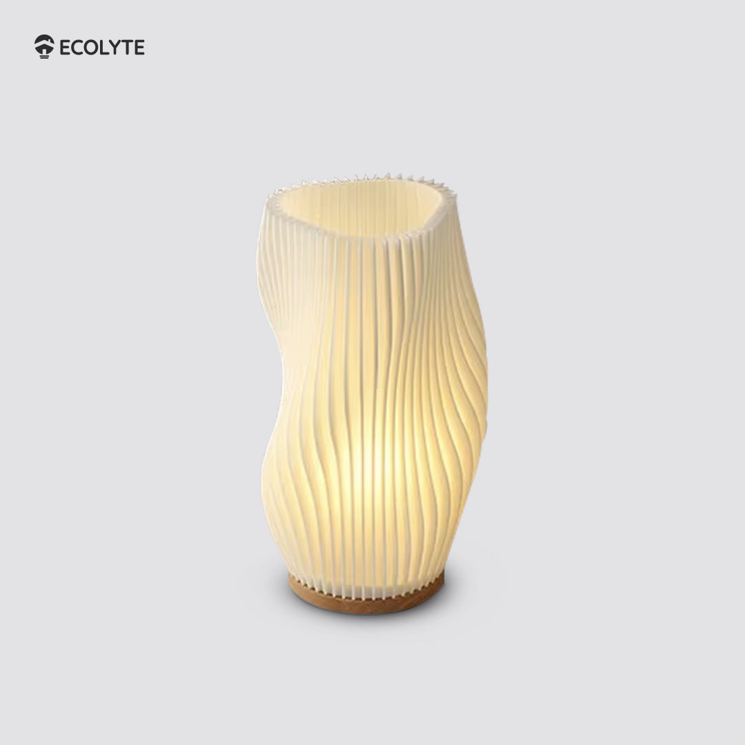 ECOLYTE French Cream Style 3D Desk Lamp