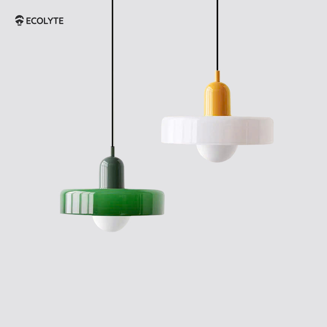 ECOLYTE Nordic Retro Glass Chandelier