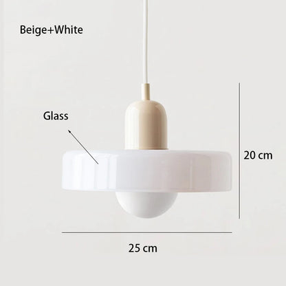 ECOLYTE Nordic Retro Glass Chandelier