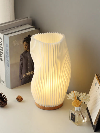 ECOLYTE French Cream Style 3D Desk Lamp