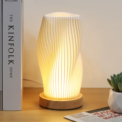 ECOLYTE French Cream Style 3D Desk Lamp