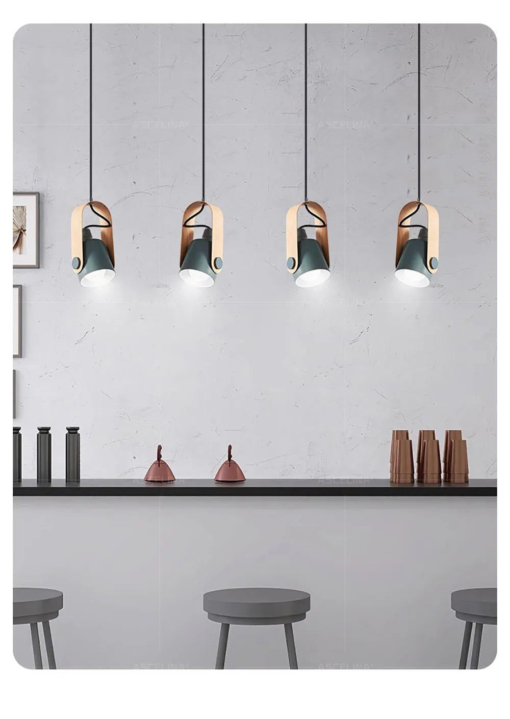 ECOLYTE Nordic LED Pendant Light