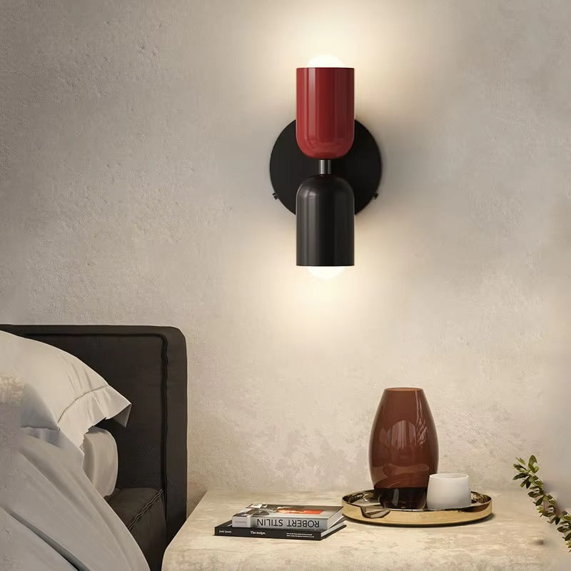 ECOLYTE Colorful Nordic Bedside Wall Lamp