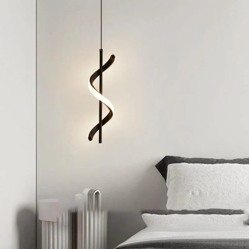 ECOLYTE Lustre Bedside Rotating Chandelier Pendant Lights