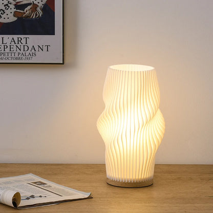 ECOLYTE French Cream Style 3D Desk Lamp