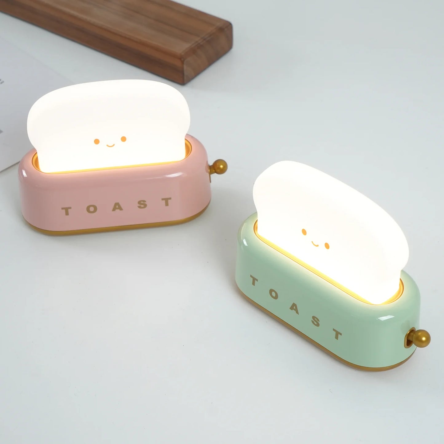 ECOLYTE Bread Toaster Nightlight Rechargeable Led Lamp