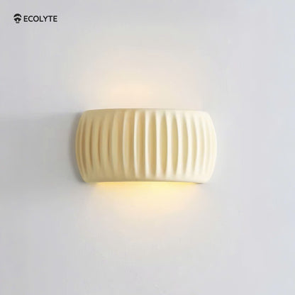 ECOLYTE French Beige Resin Wall Lamp