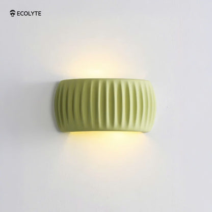 ECOLYTE French Beige Resin Wall Lamp